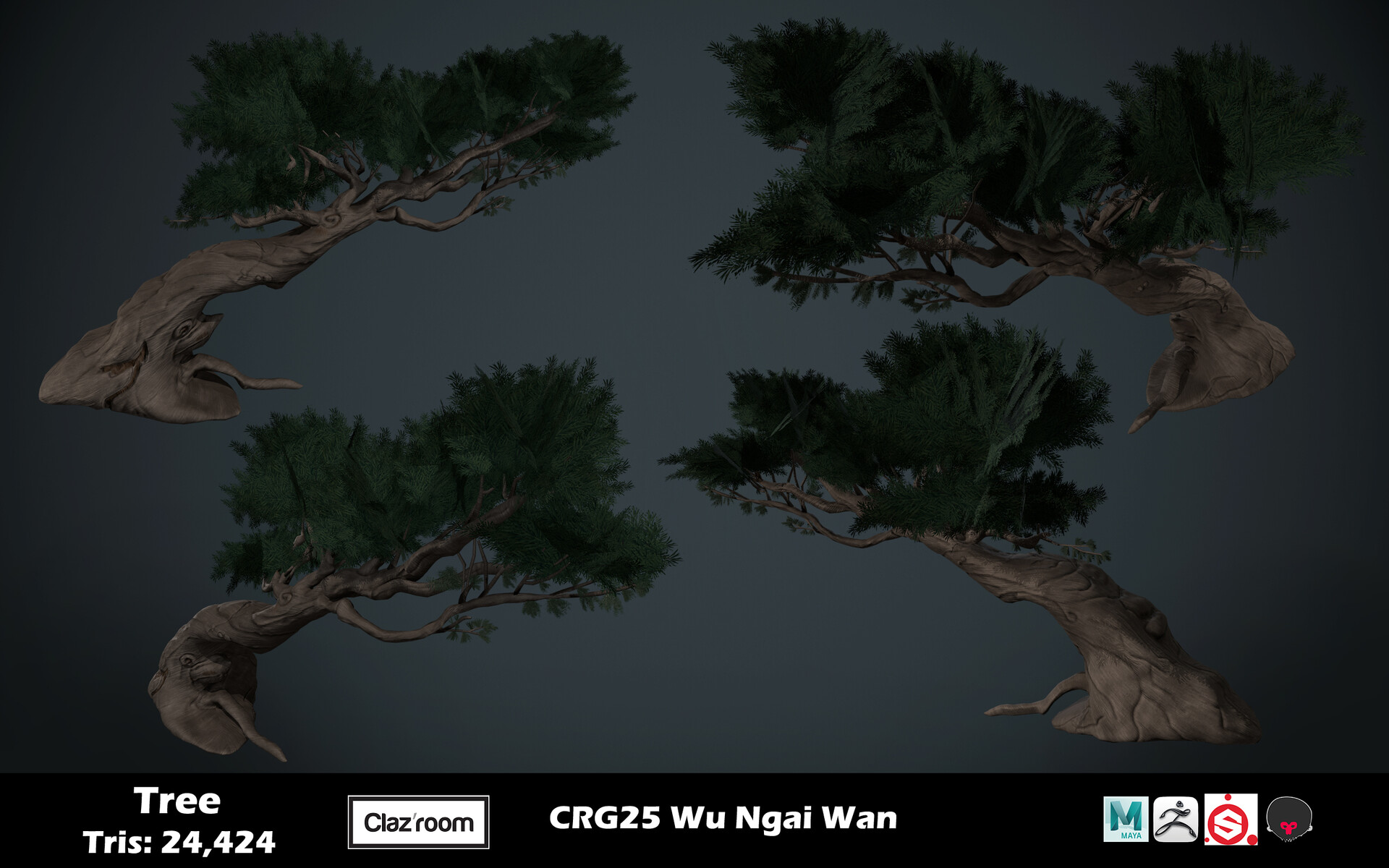 ArtStation Swamp Tree