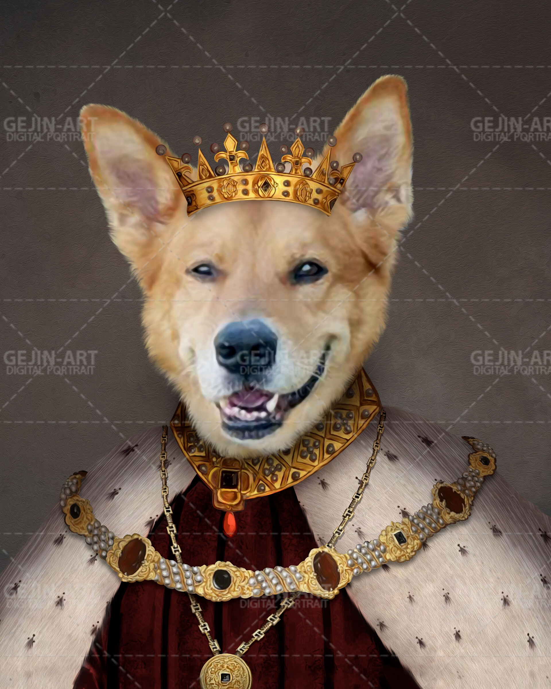 Re royal. Королевские животные. Хаски Король. Домашние животные у аристократов. Элегантные благородные животные.