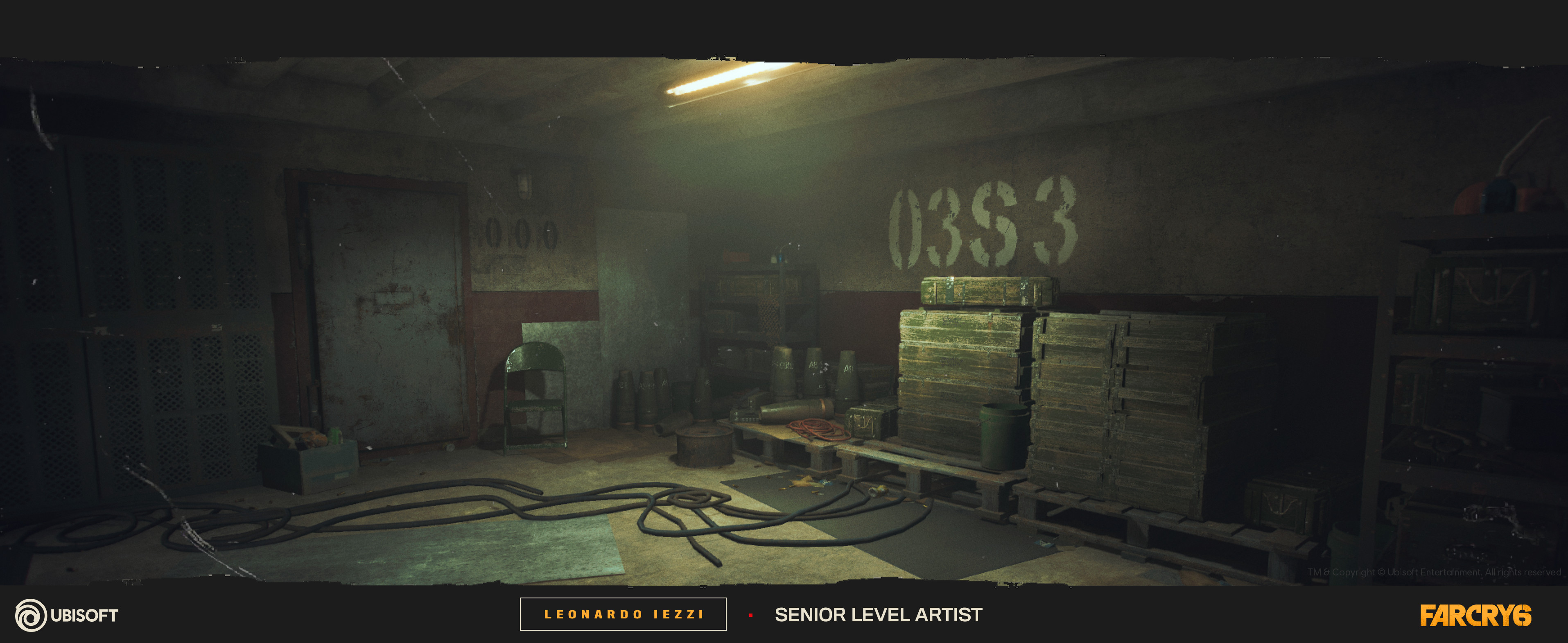Screenshot of Juan's Workshop showing the storage room