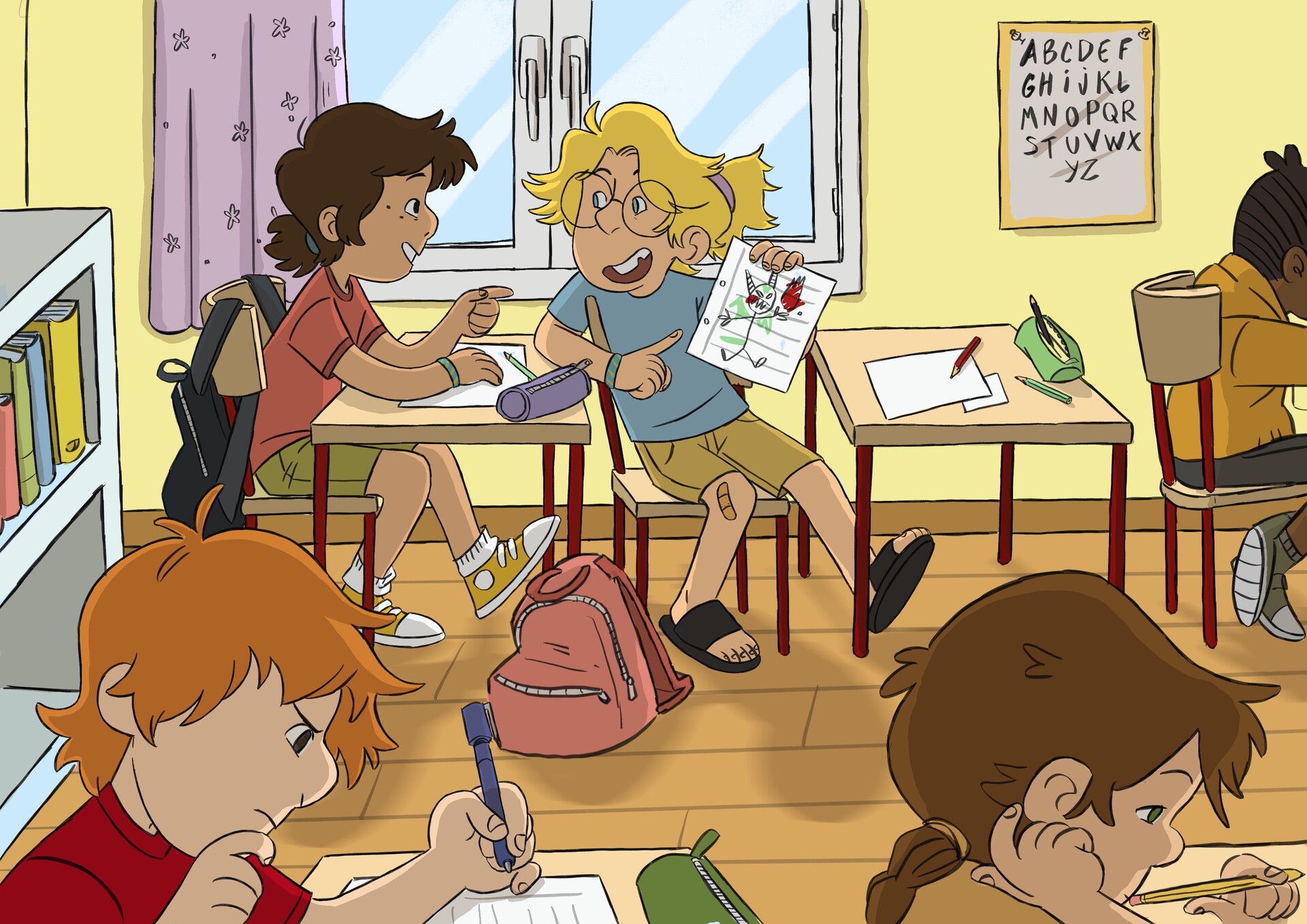 ArtStation Back of the class