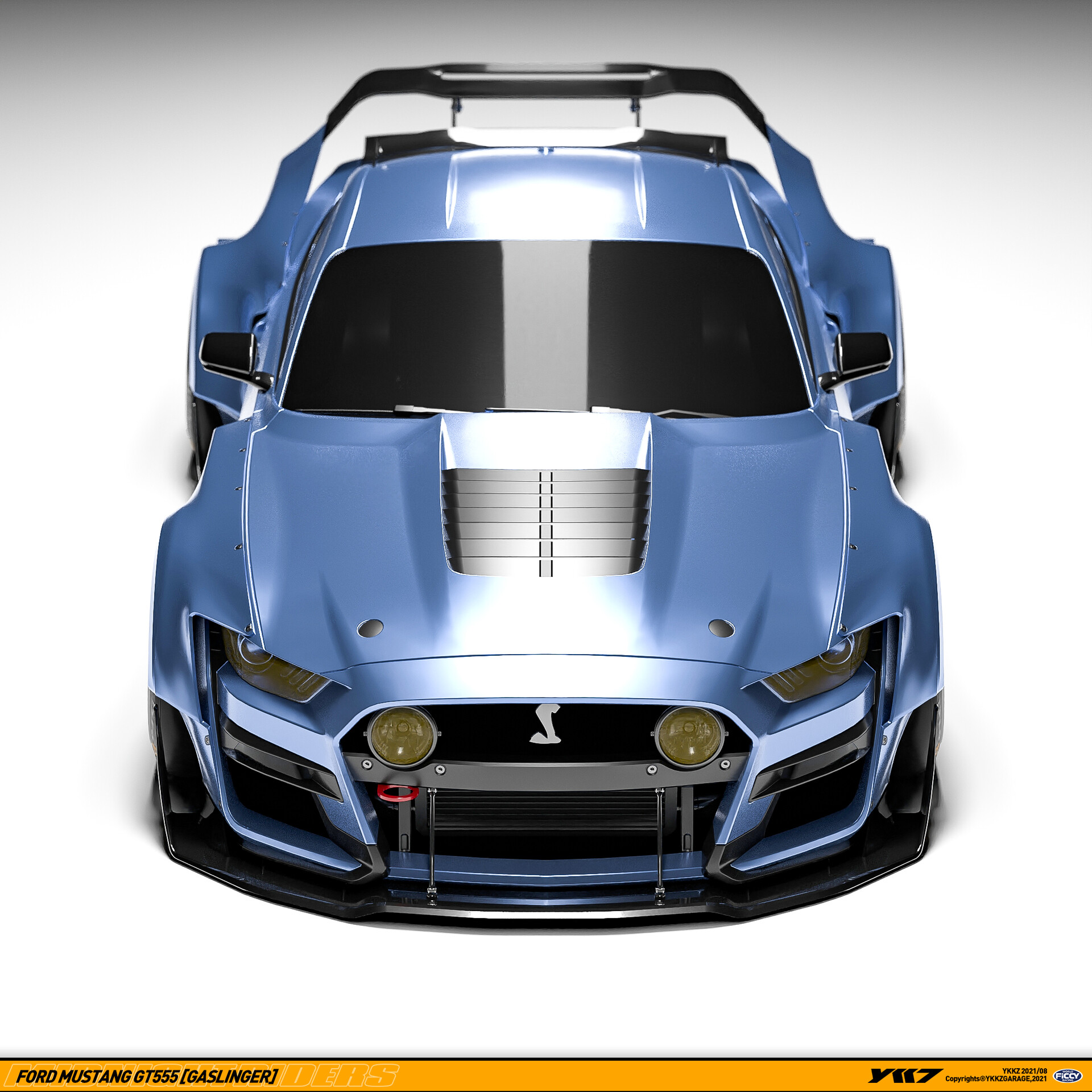 ArtStation FORD Mustang GT555 Gaslinger