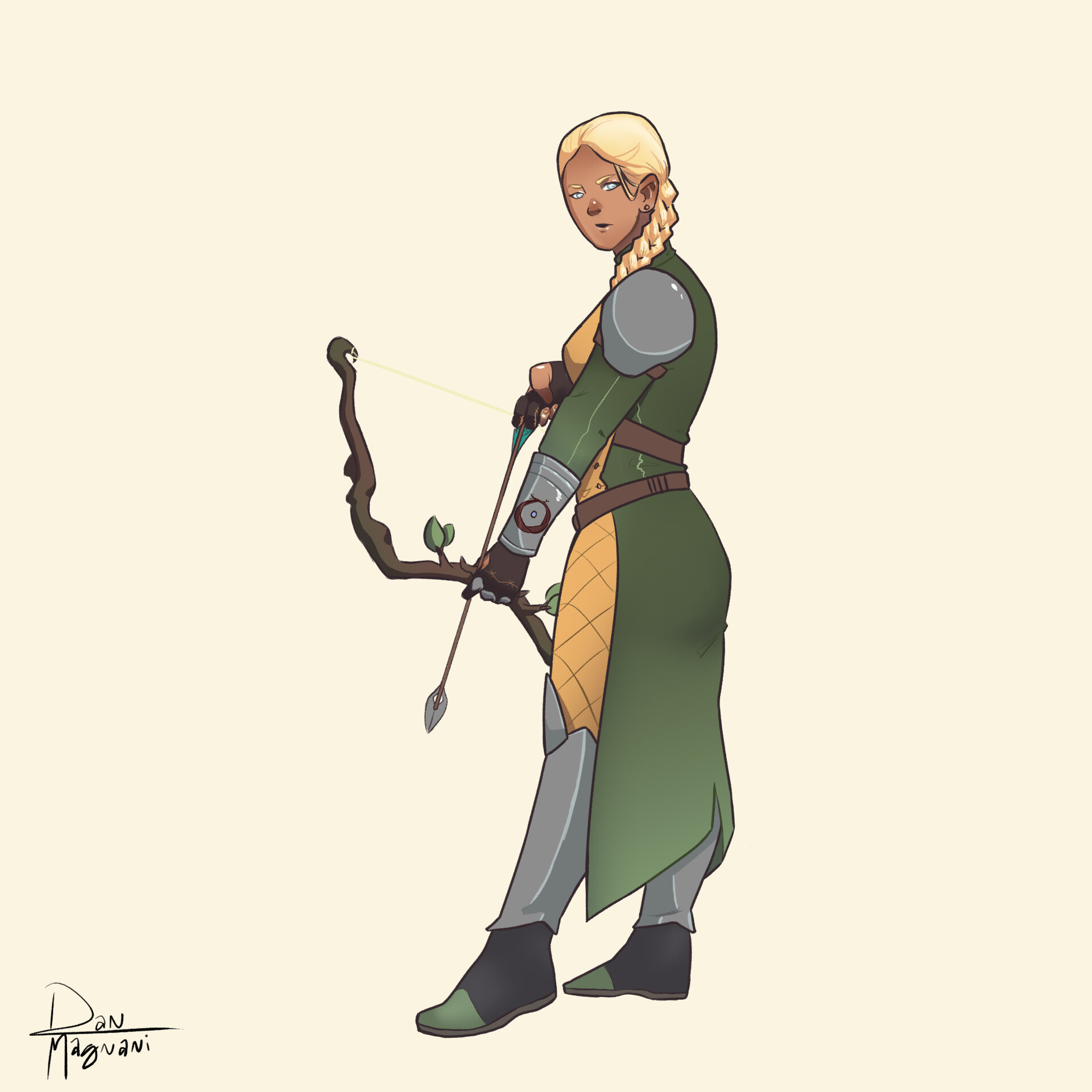 ArtStation - Sophia, the Archer