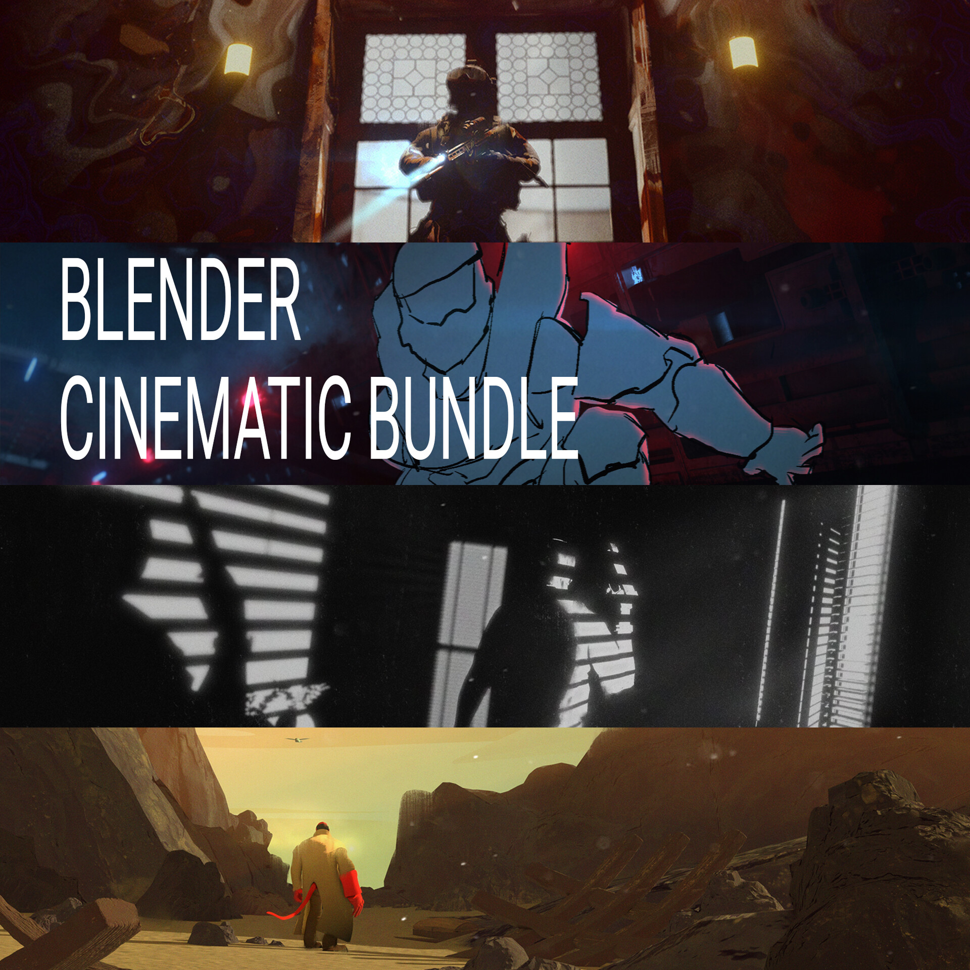 ArtStation - BLENDER CINEMATIC BUNDLE