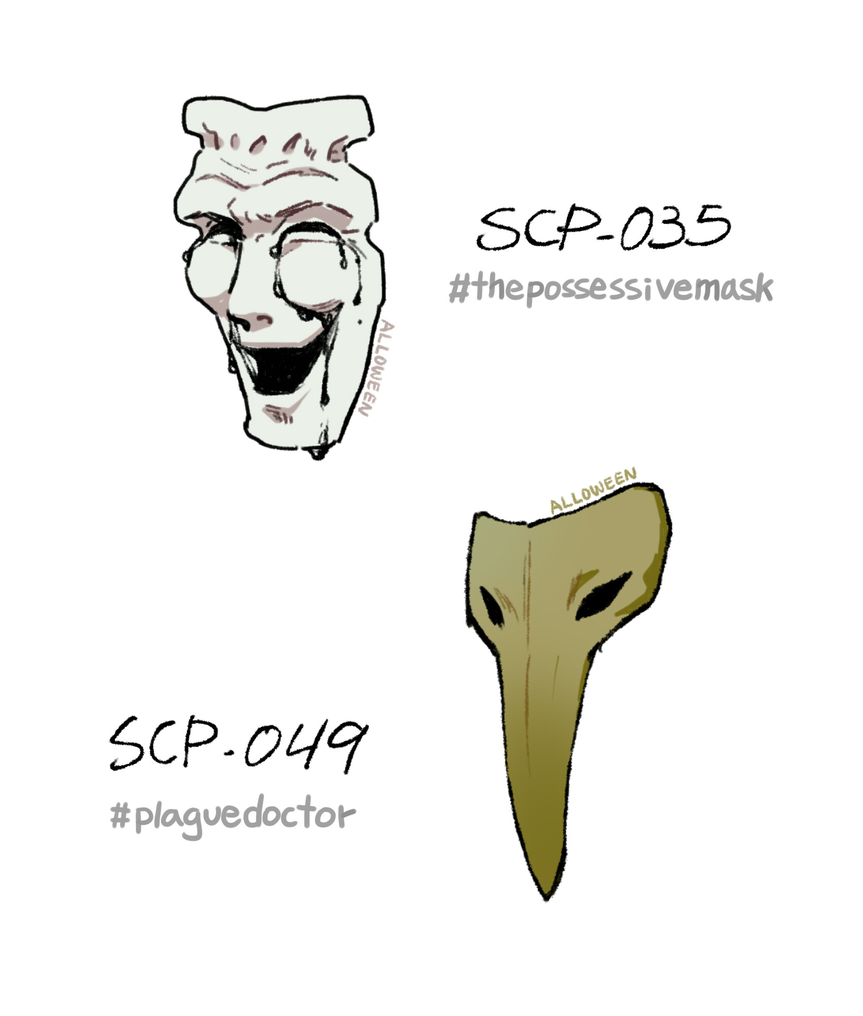 Scp 035 x Scp 049 New years