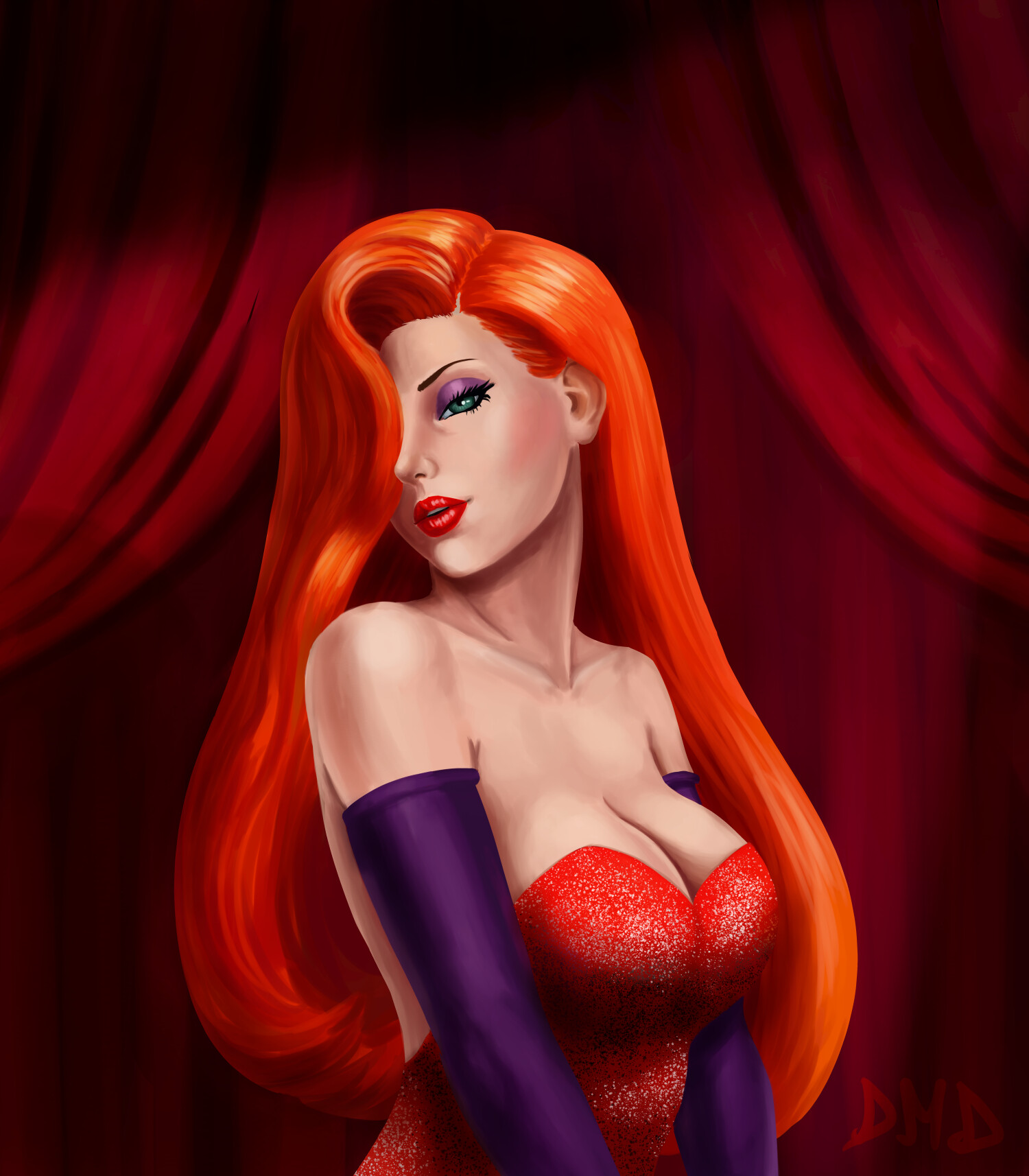 ArtStation - Jessica Rabbit