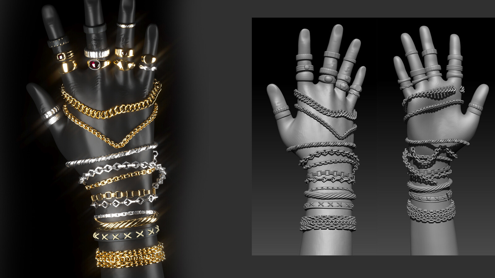 ArtStation - High Jewelry Collection Vol1-4K