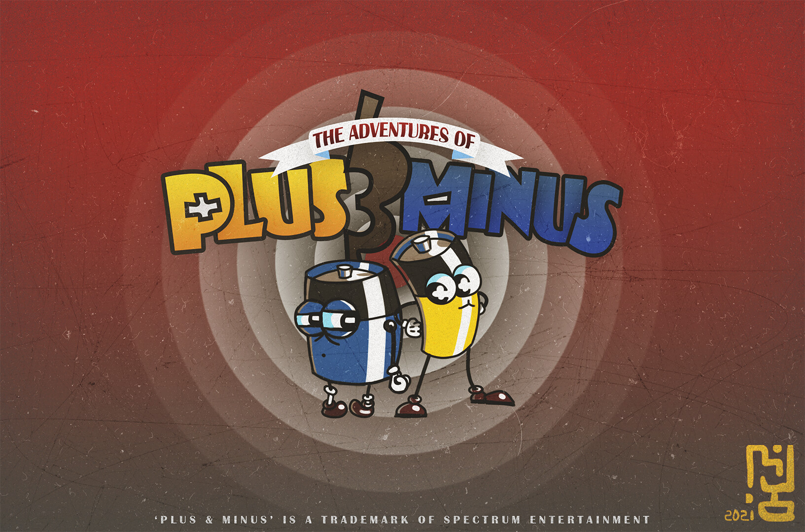 ArtStation - The Adventures of Plus & Minus™ - Animation Concept