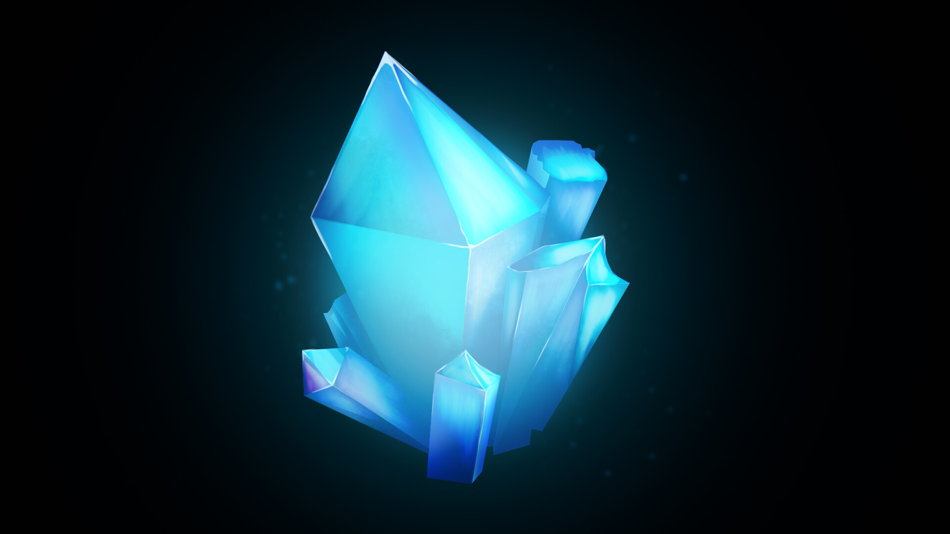 ArtStation - Game Elements: snow crystal