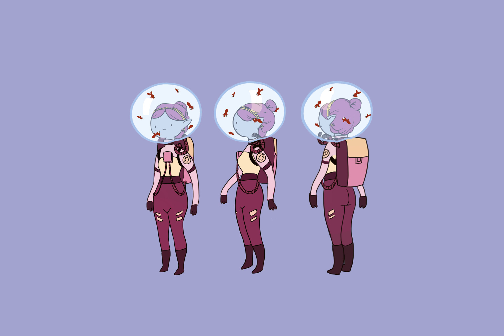 Artstation pink explorer
