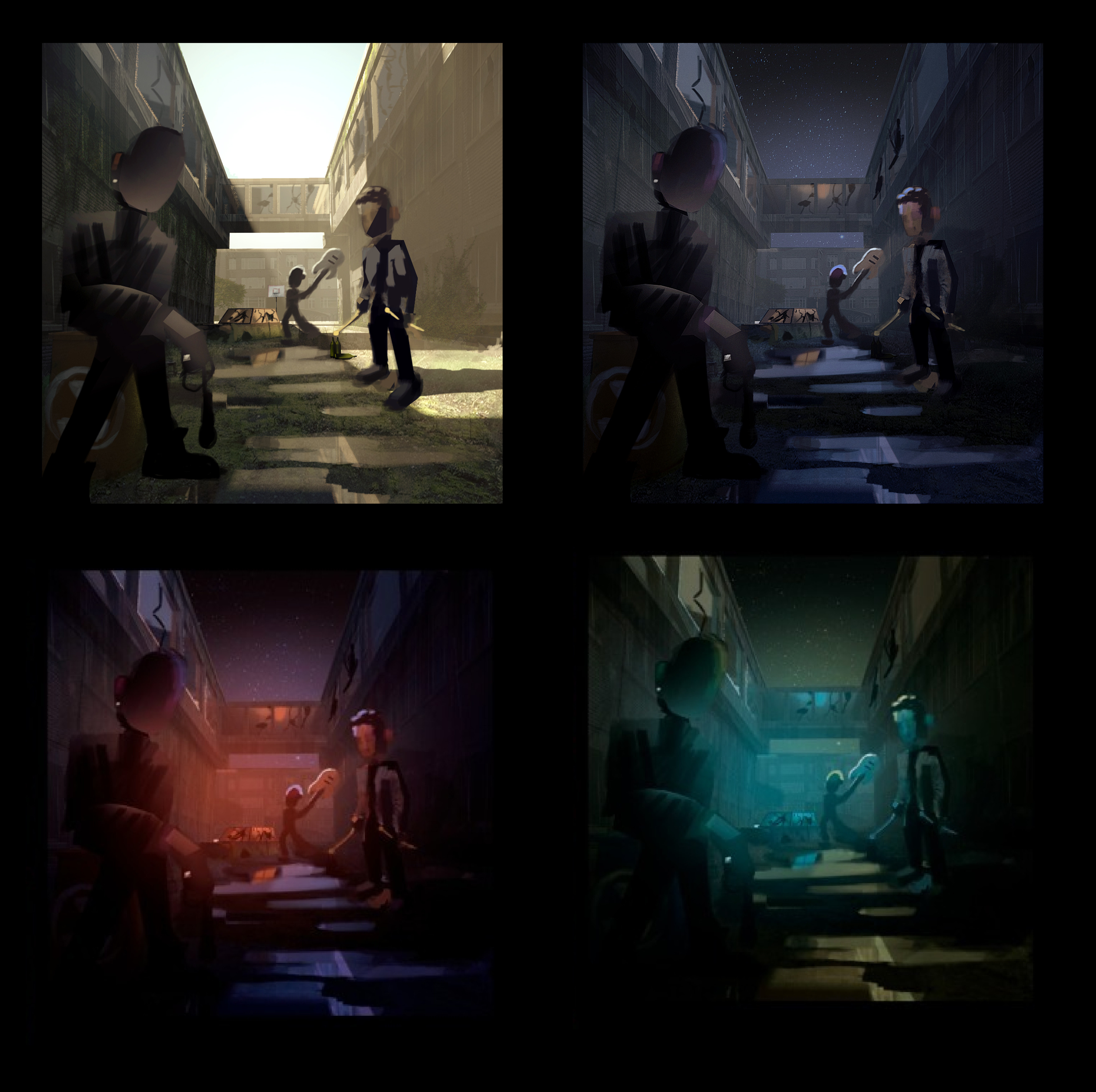 A few color key options.