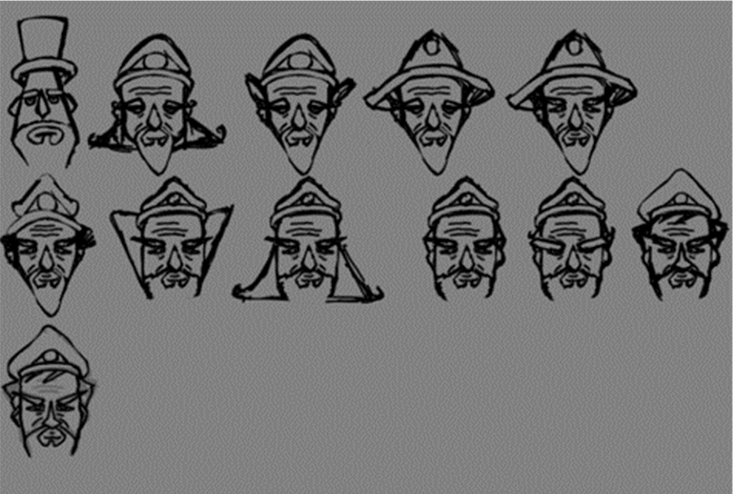 So I just when thought version after version till I reach something came to like and keep working from there.