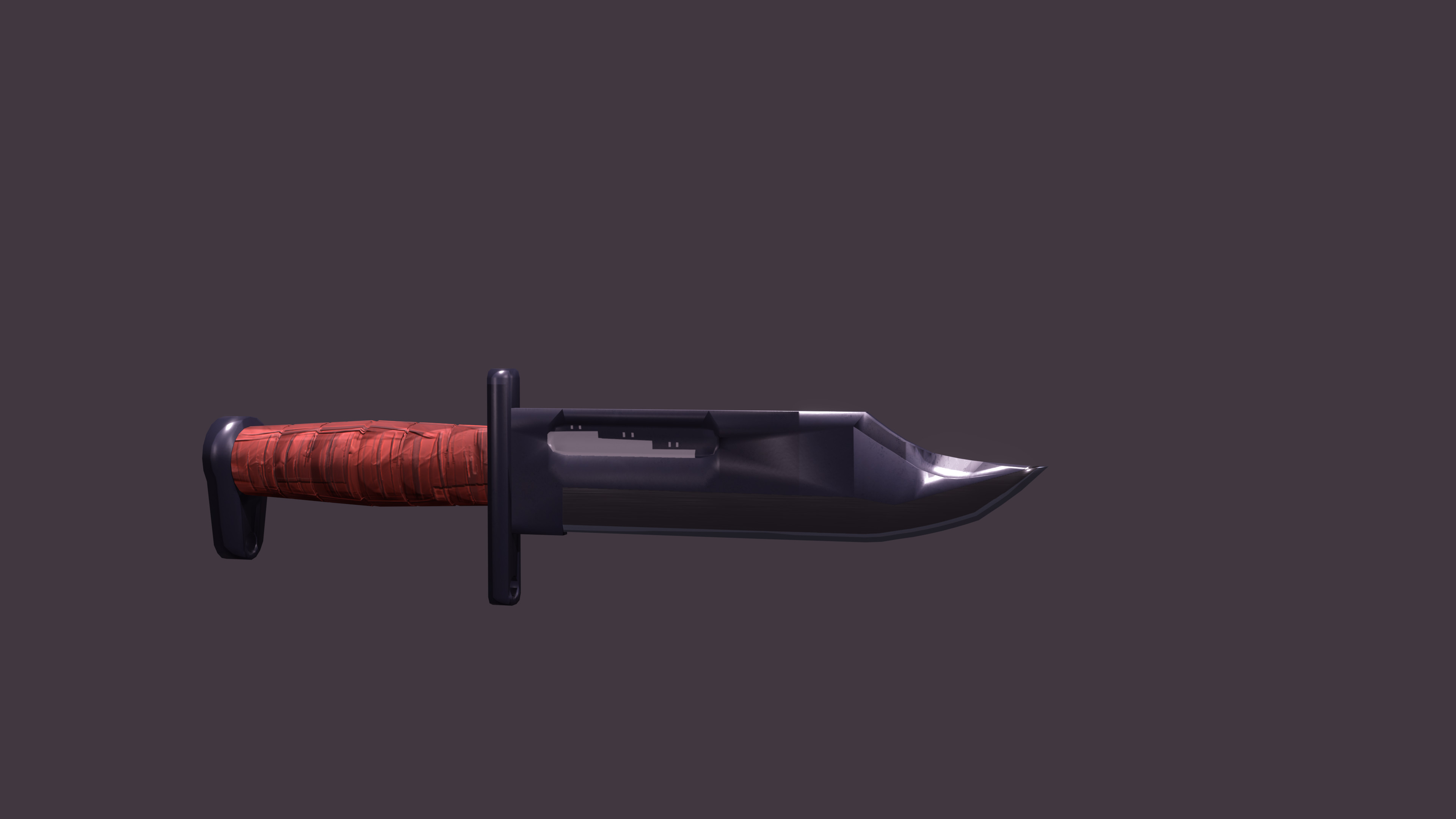 Knife, based of a Ka-Bar 1317