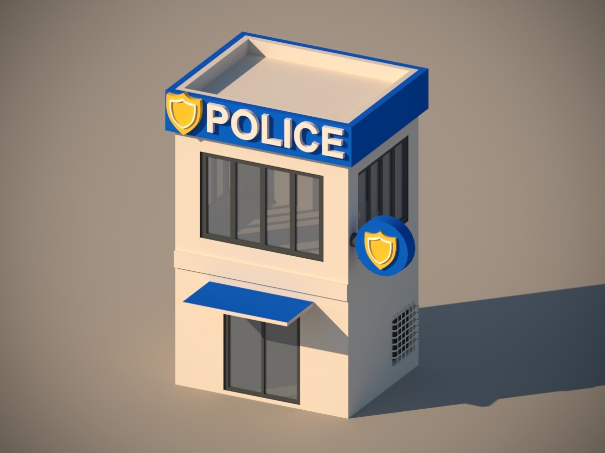 A police station 