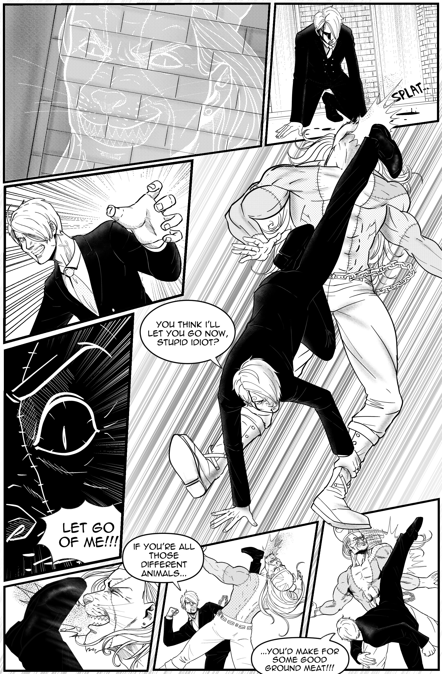 Uriel Castro  Sanji vs Absalom (One Piece)