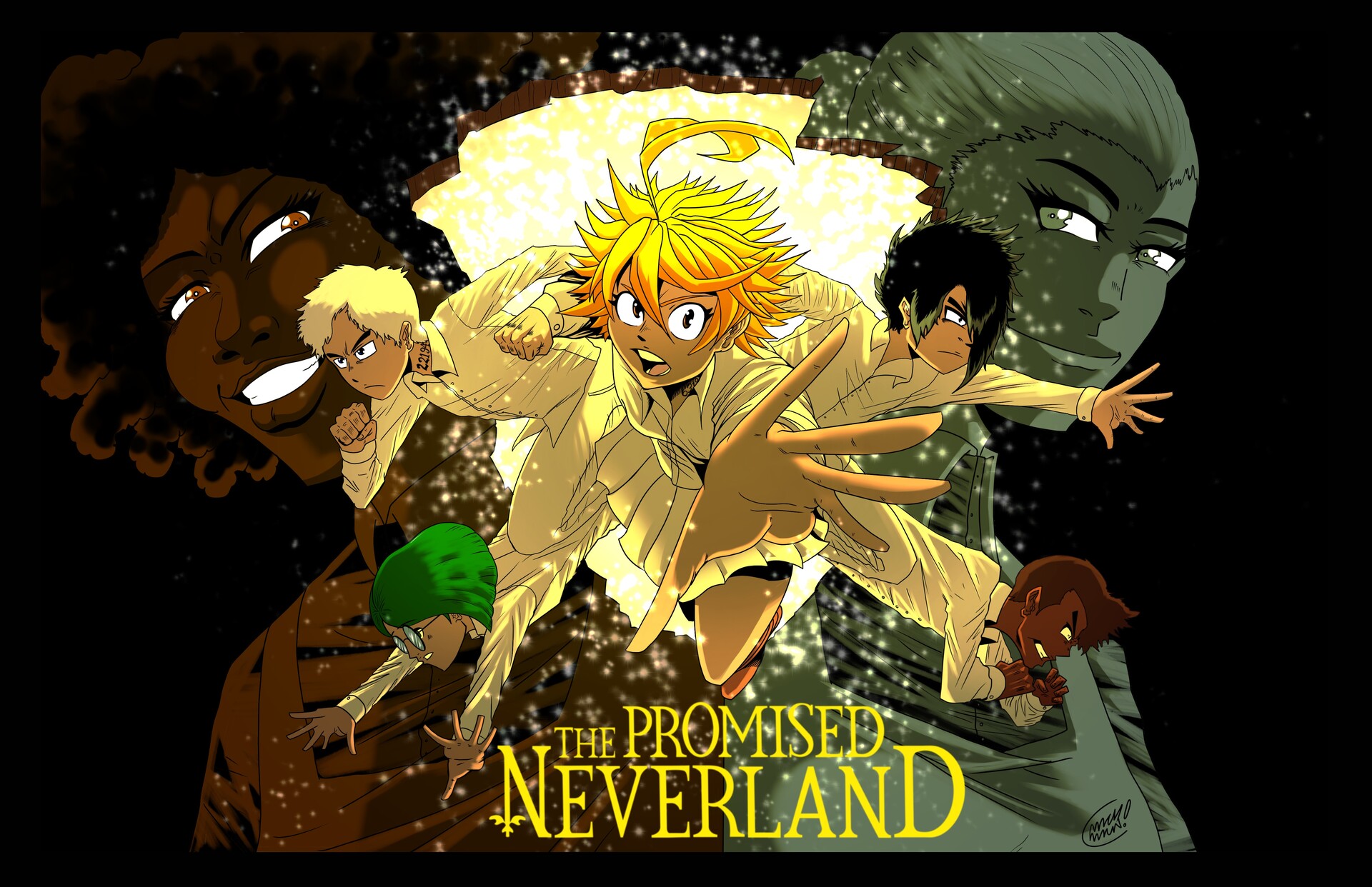 ArtStation - The Promised Neverland Fanart (Ray)