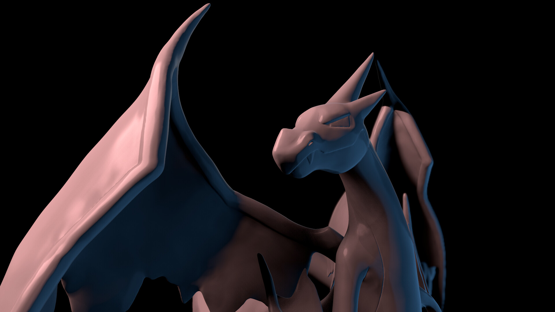 Mega Charizard X STL