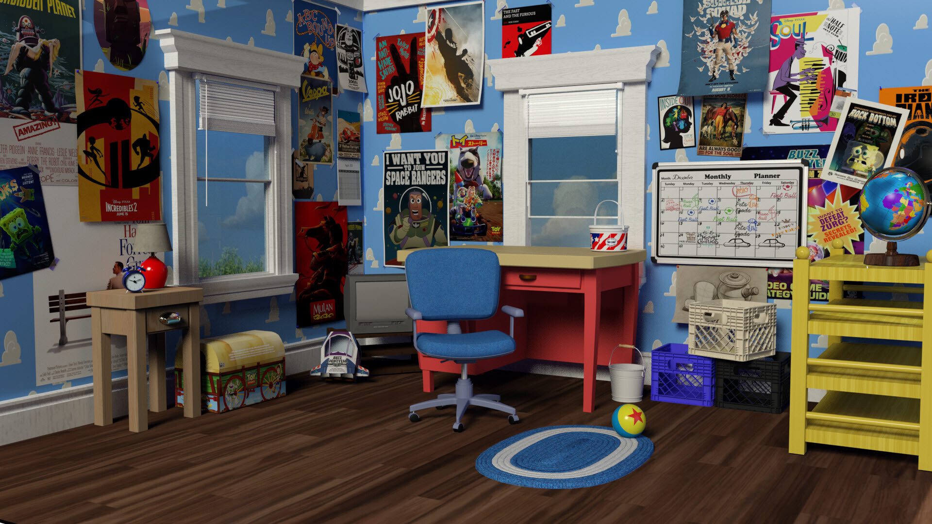 ArtStation Andy's Room