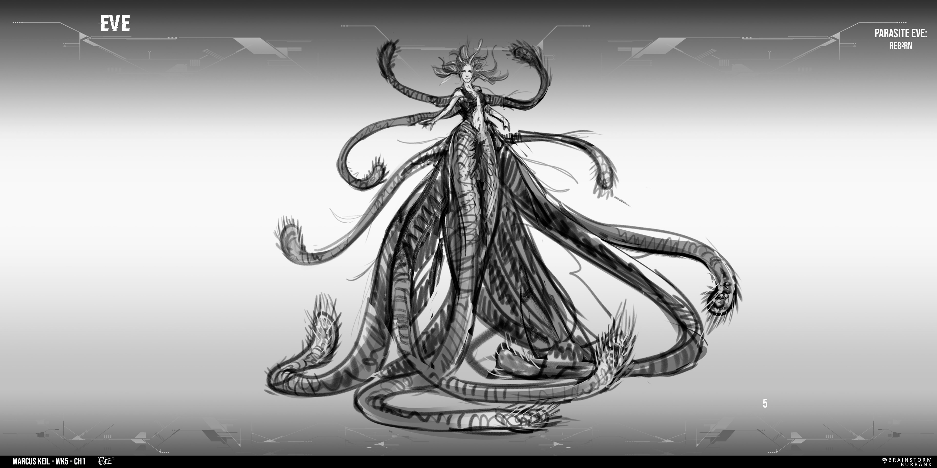 Monster Creation of Eve (From Parasite Eve) : r/PixelArt