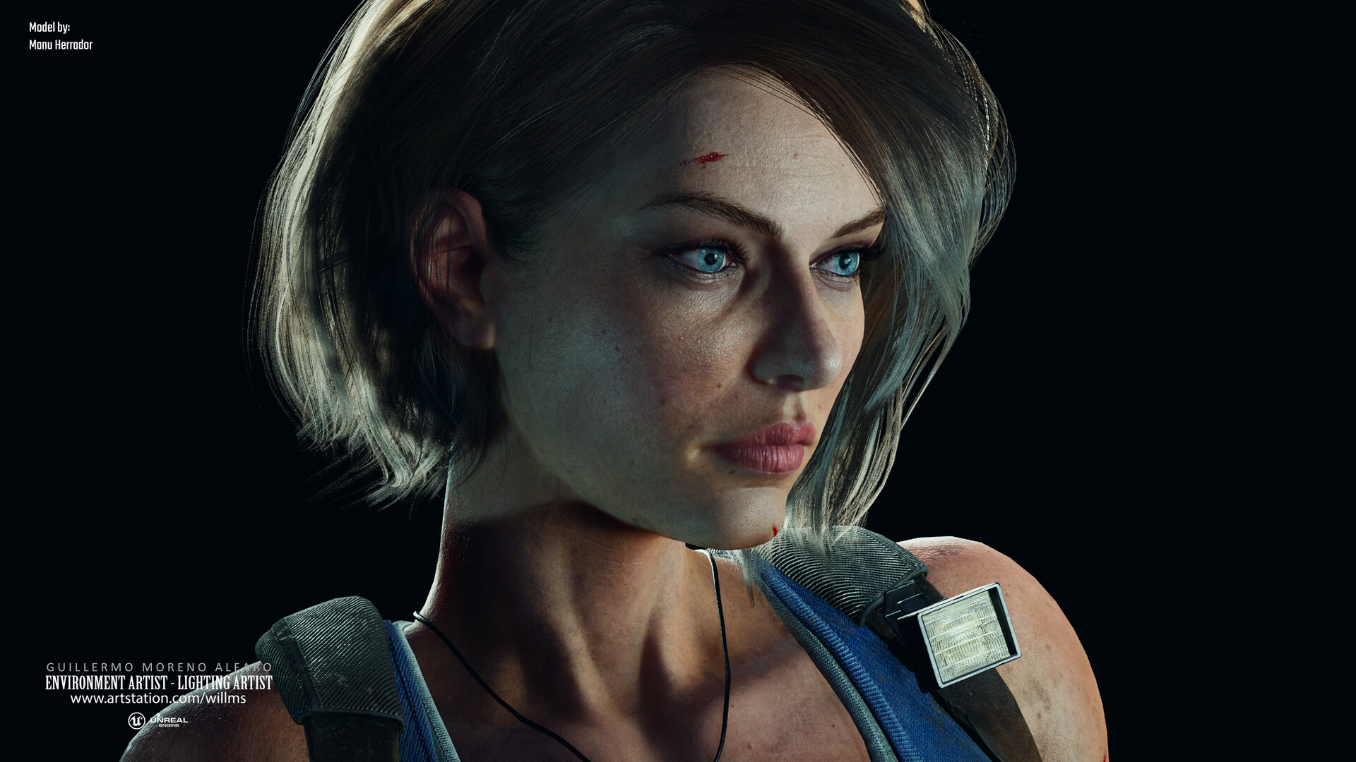 ArtStation - Resident Evil 3 - Jill Valentine Fan Art