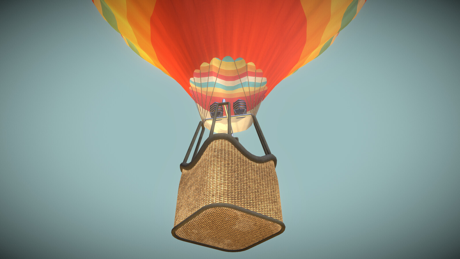 Hot Air Balloon - Detail