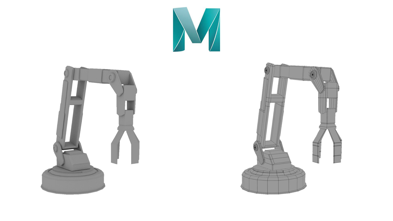 Mechanical Arm 
(YET TO TEXTURE)

