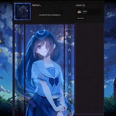 Reflection - Steam Artwork design [animated] by Gloxinia44 on