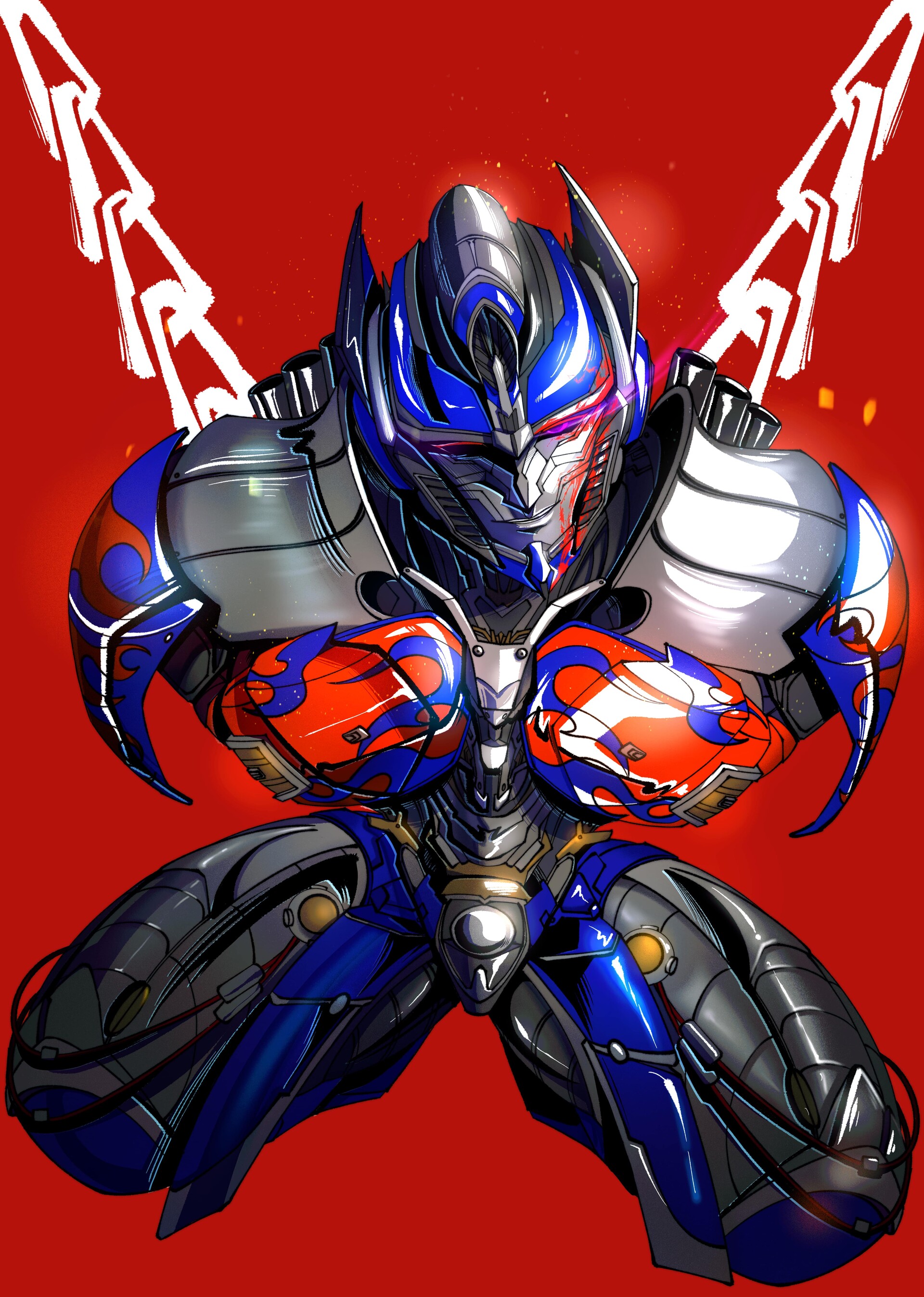 ArtStation Bayverse Optimus Prime