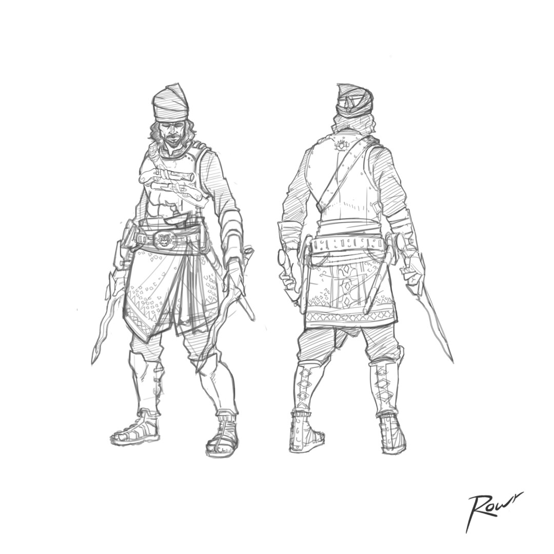 ArtStation - ' Sultanate Empire of Malacca ' ( Infantry )