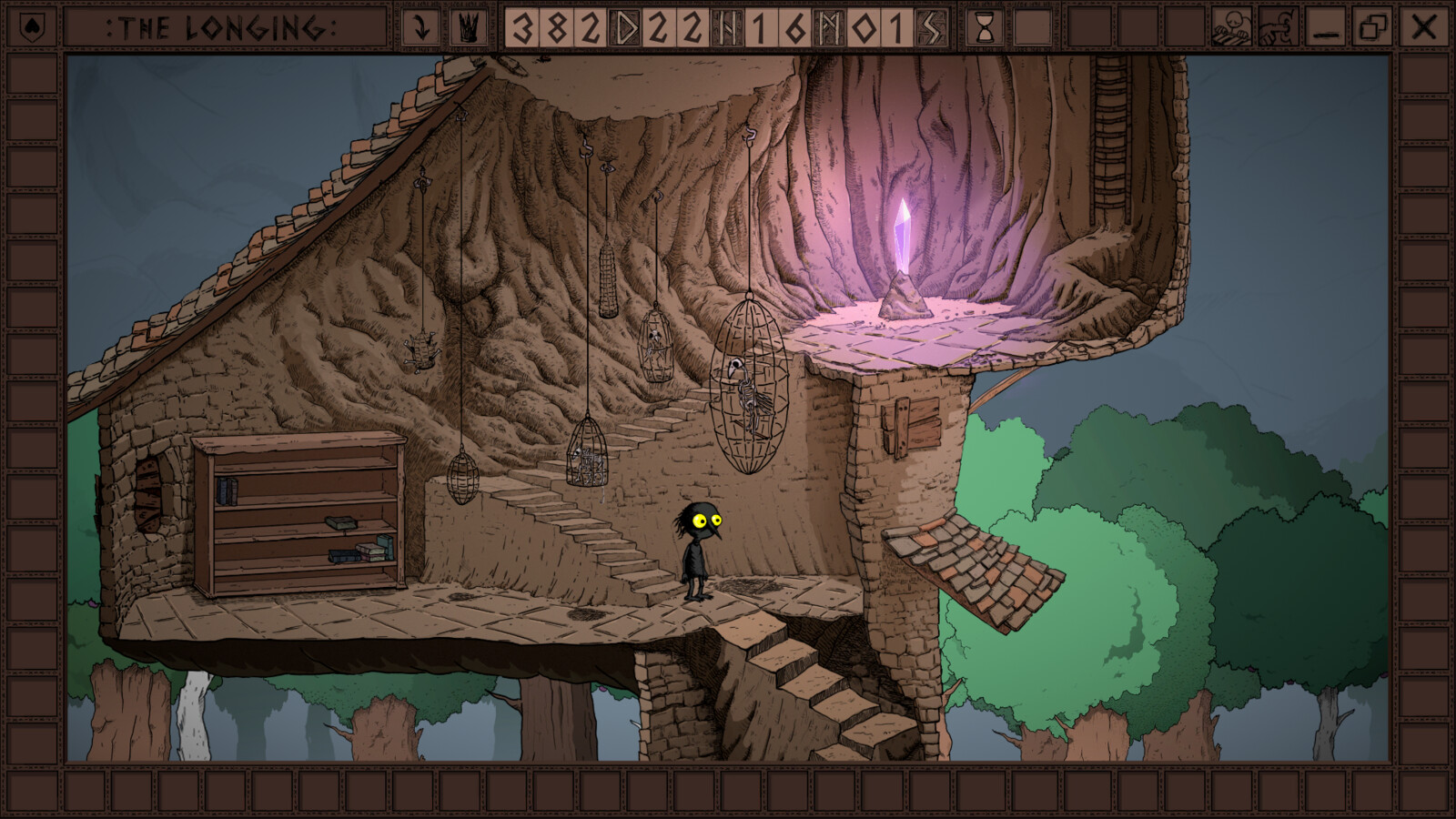 The longing игра карта