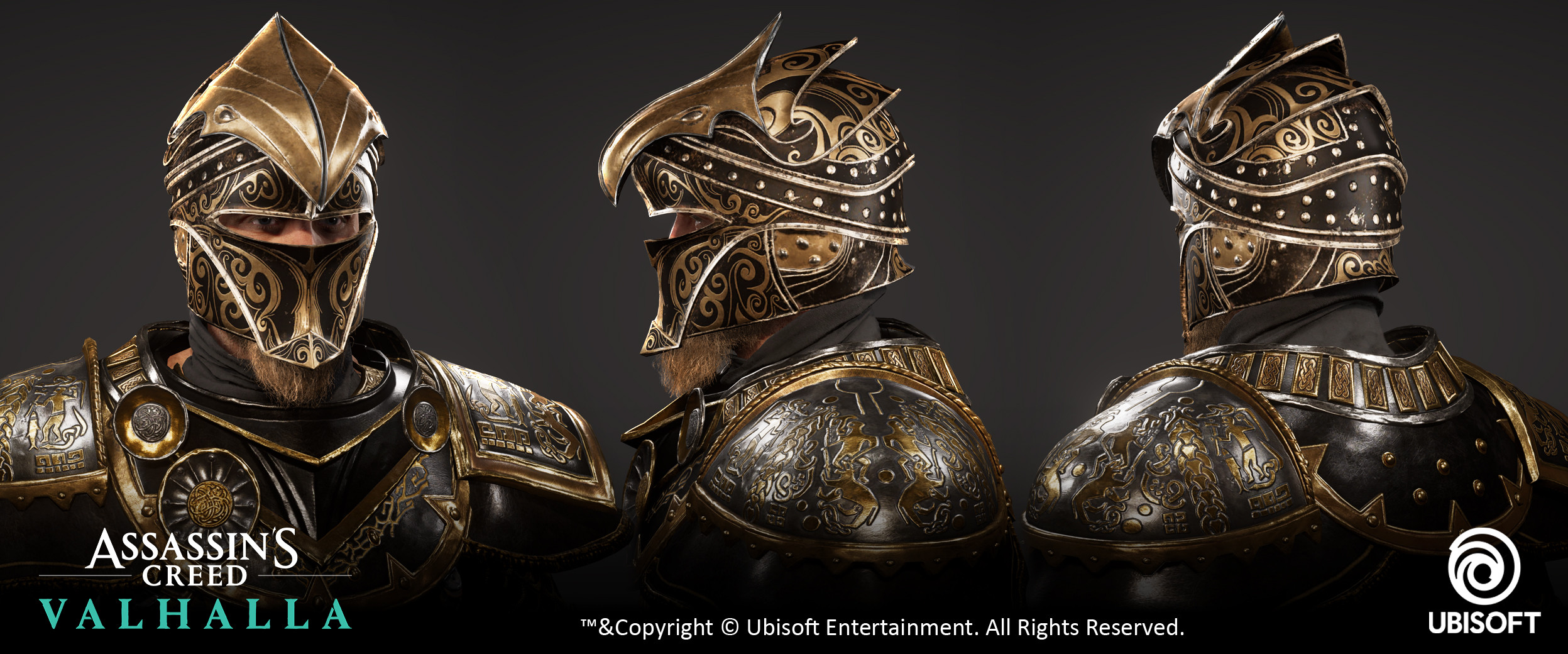 Dominique Gagné Assassin's Creed Valhalla Helmets and Hairstyles