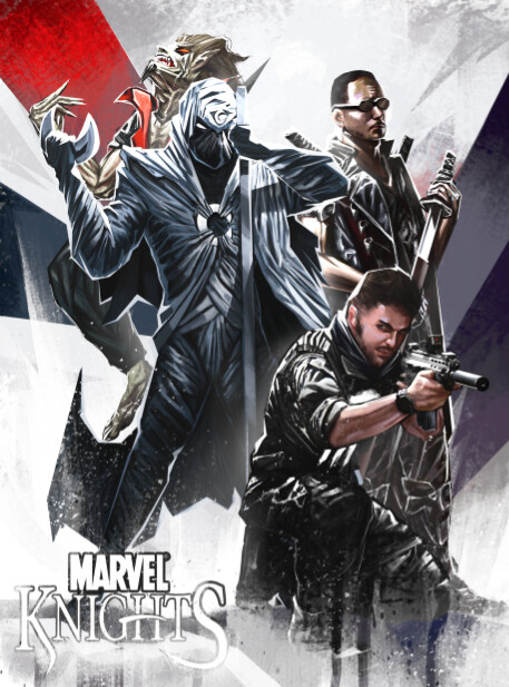 LoveforLost Marvel Knights Fan Art