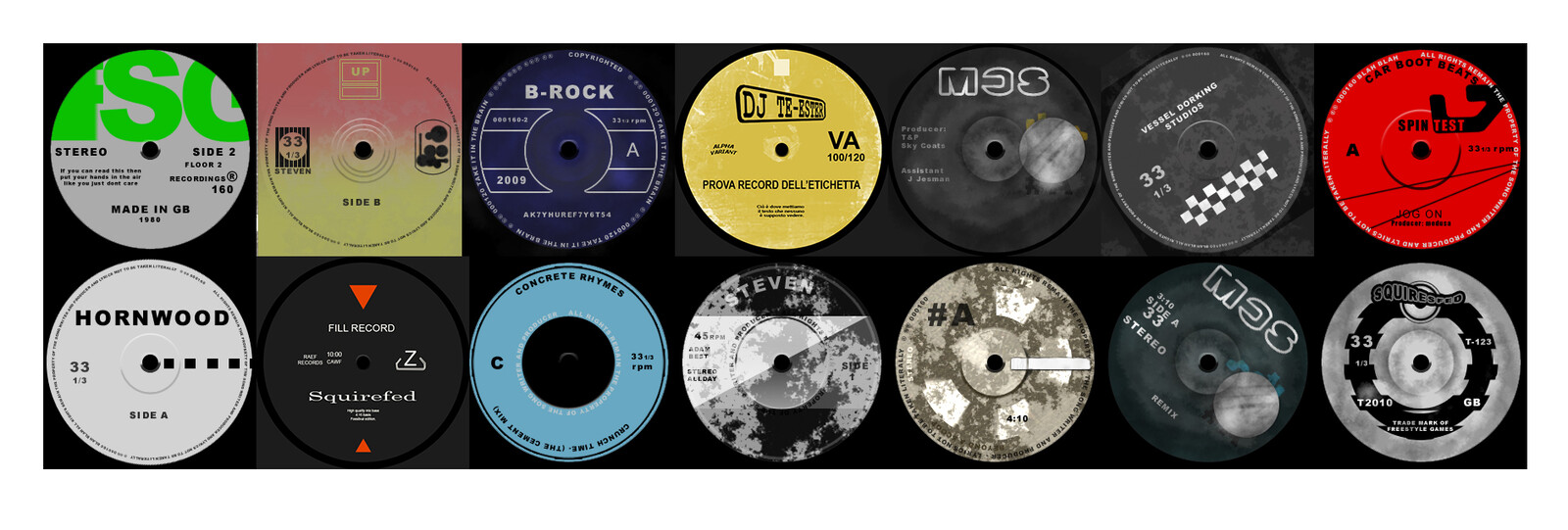 Vinyll sticker designs