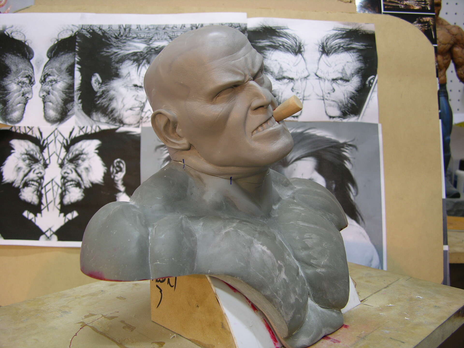 ArtStation - WOLVERINE Legendary scale bust by Sideshow