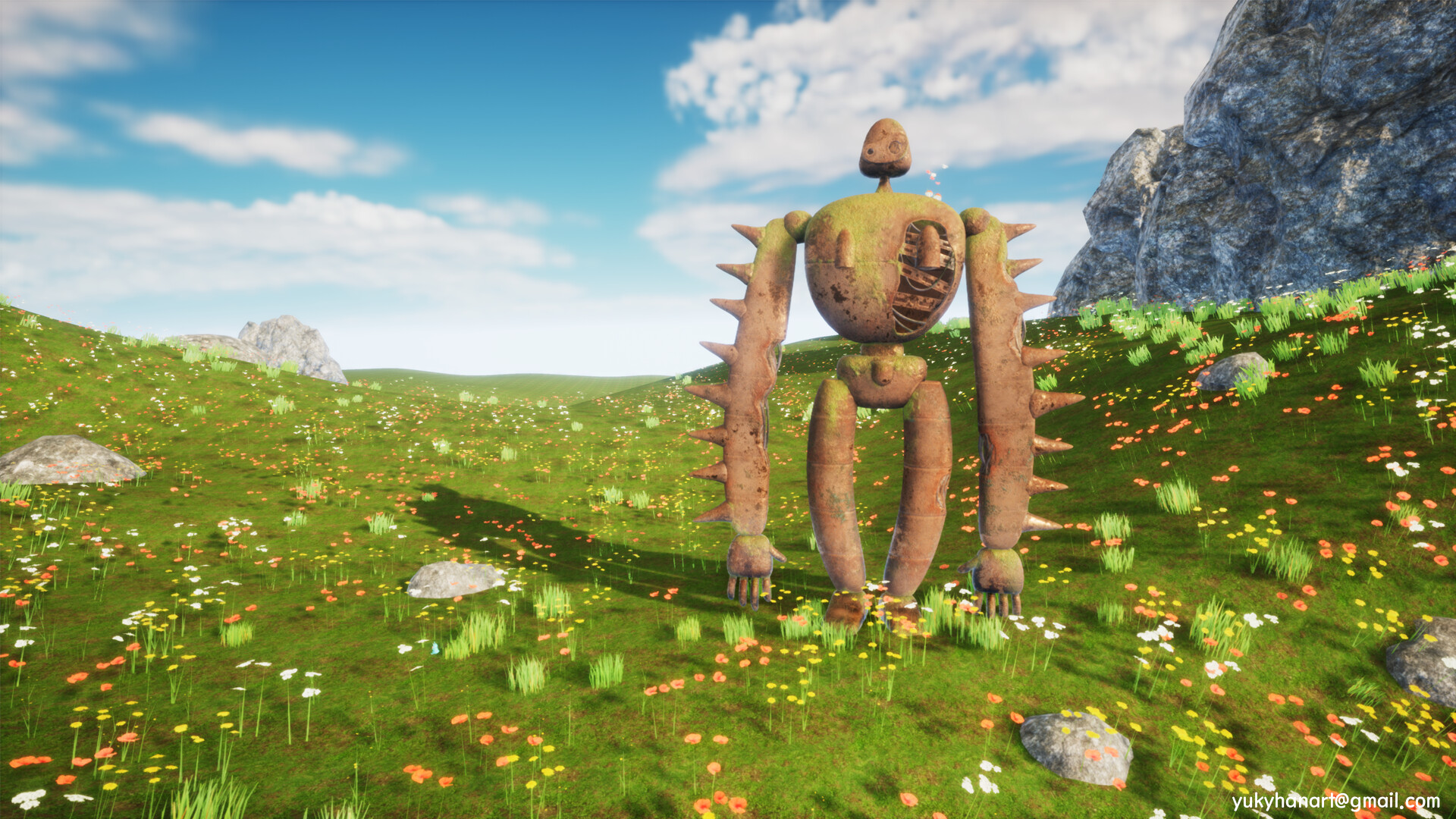 Artstation Castle In The Sky 天空の城ラピュタ