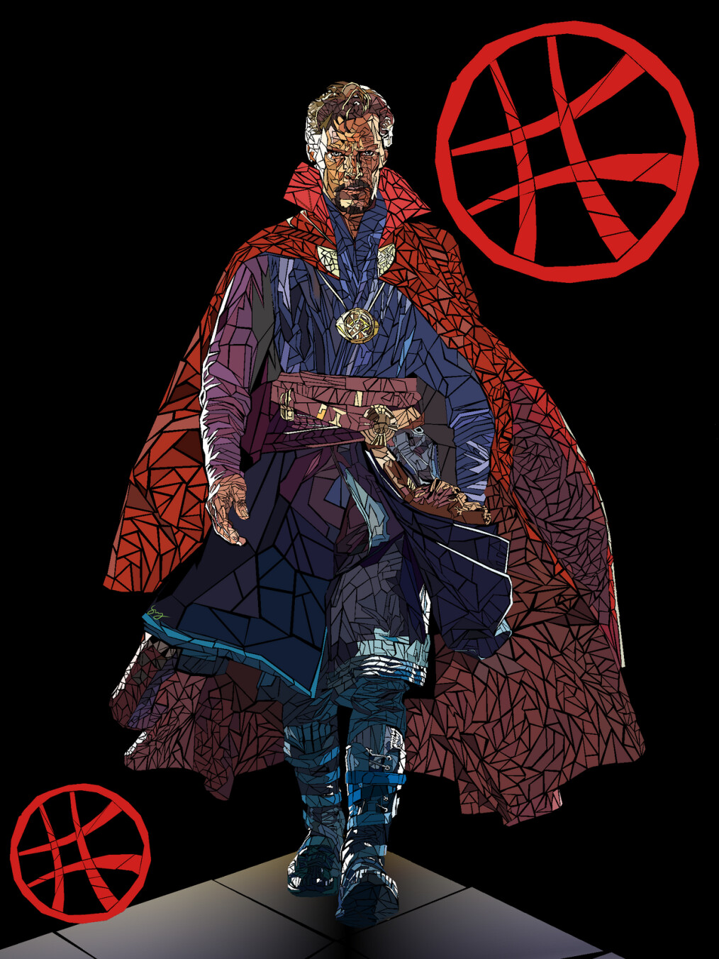 ArtStation - Mosaic - Dr. Strange
