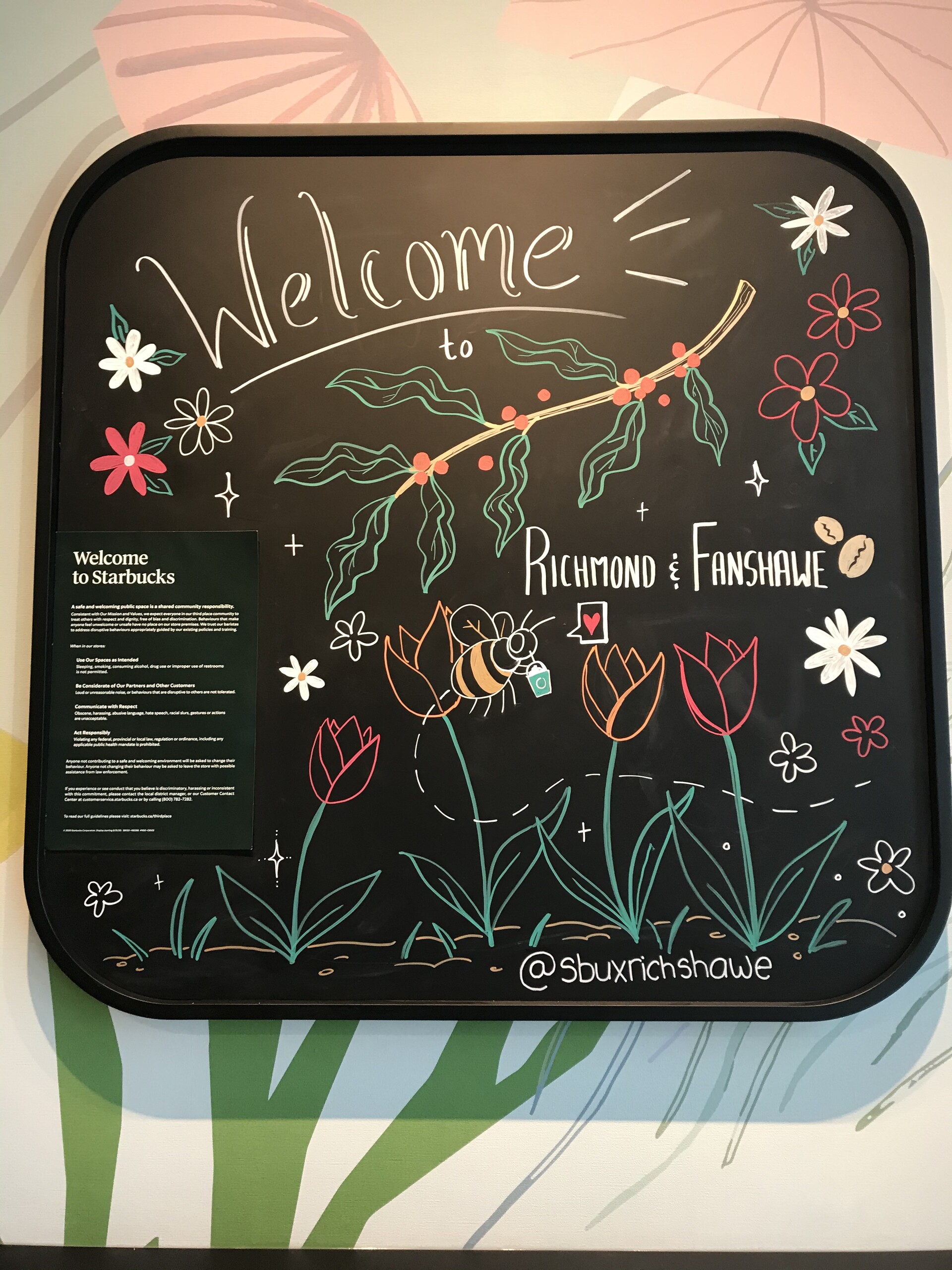 ArtStation - Starbucks Chalk Art Commissions