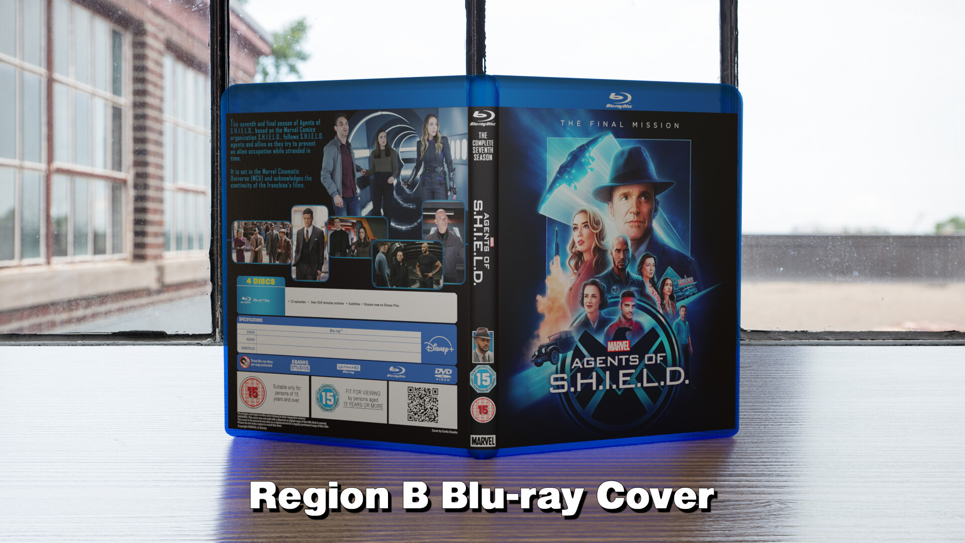 Curtis Ebanks Agents of SHIELD Season 7 Custom Blu ray Cover