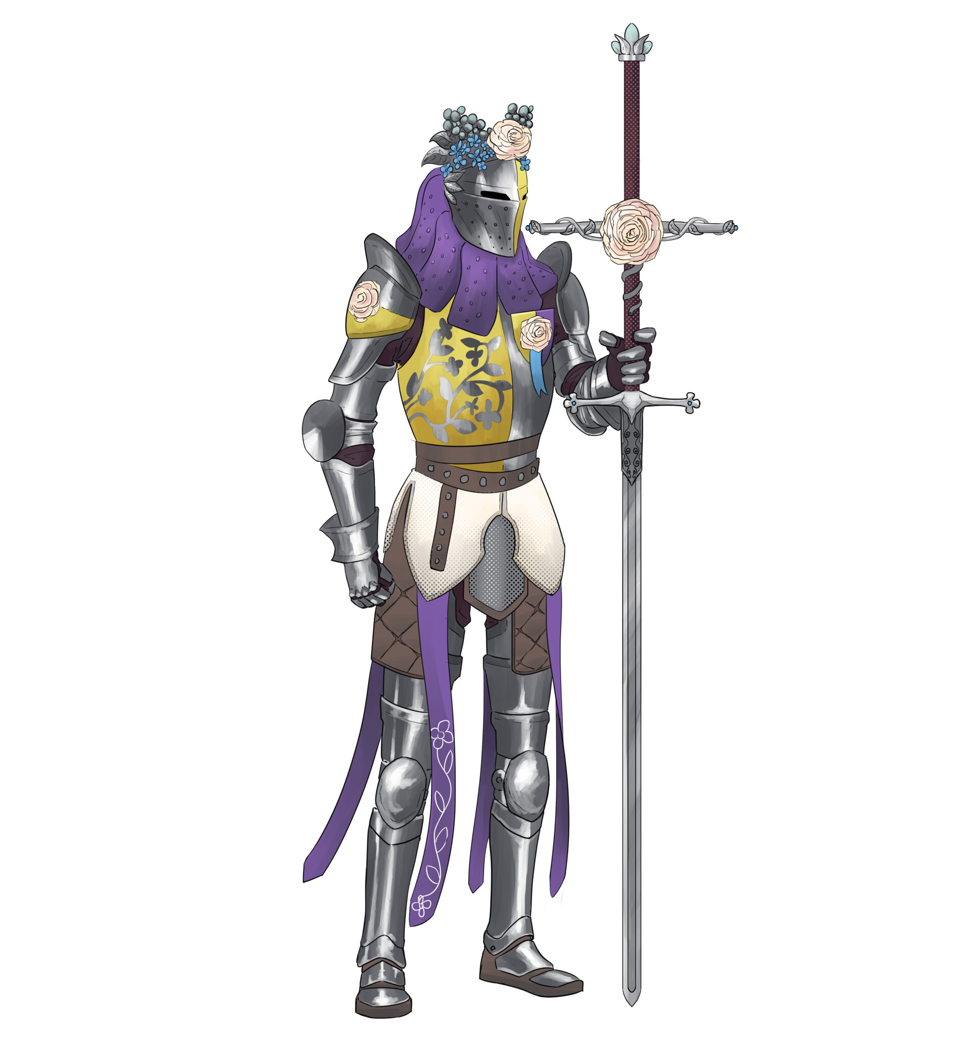ArtStation Flower Knight