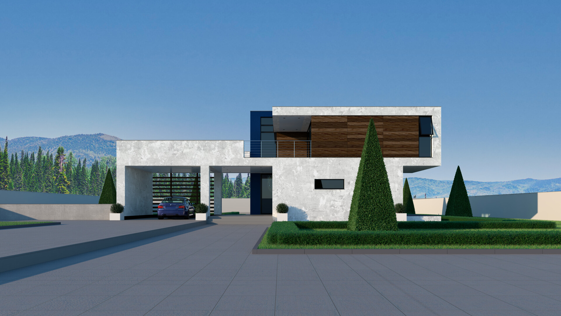 ArtStation Hightech house