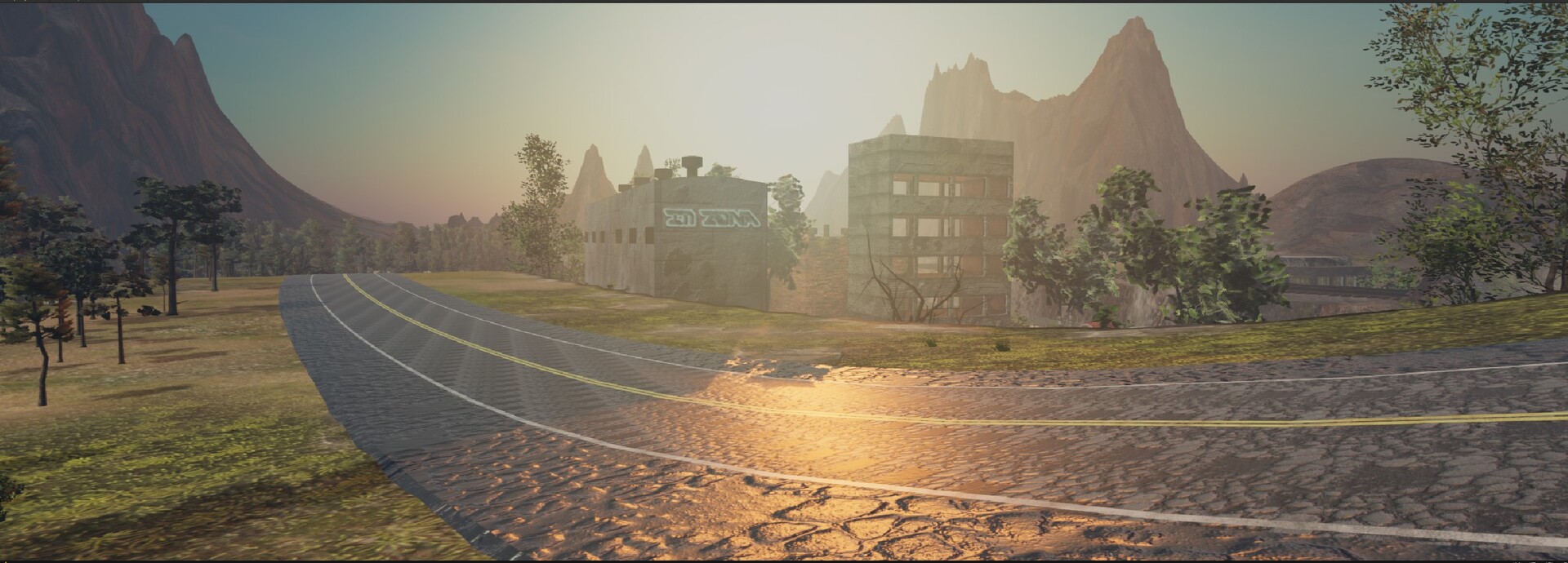 Polina Rurievna - Process screenshots of the project "In Zona".