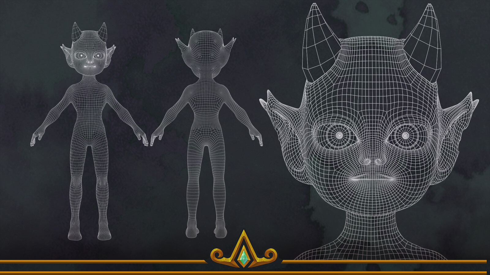  Full body Wireframe