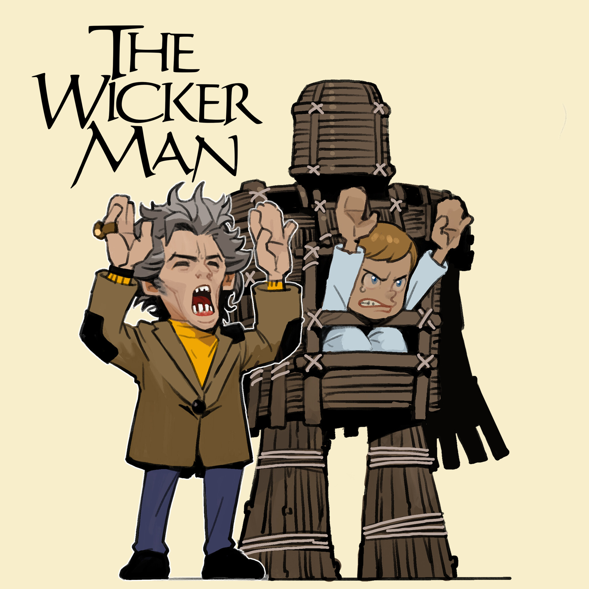 ArtStation the wicker man