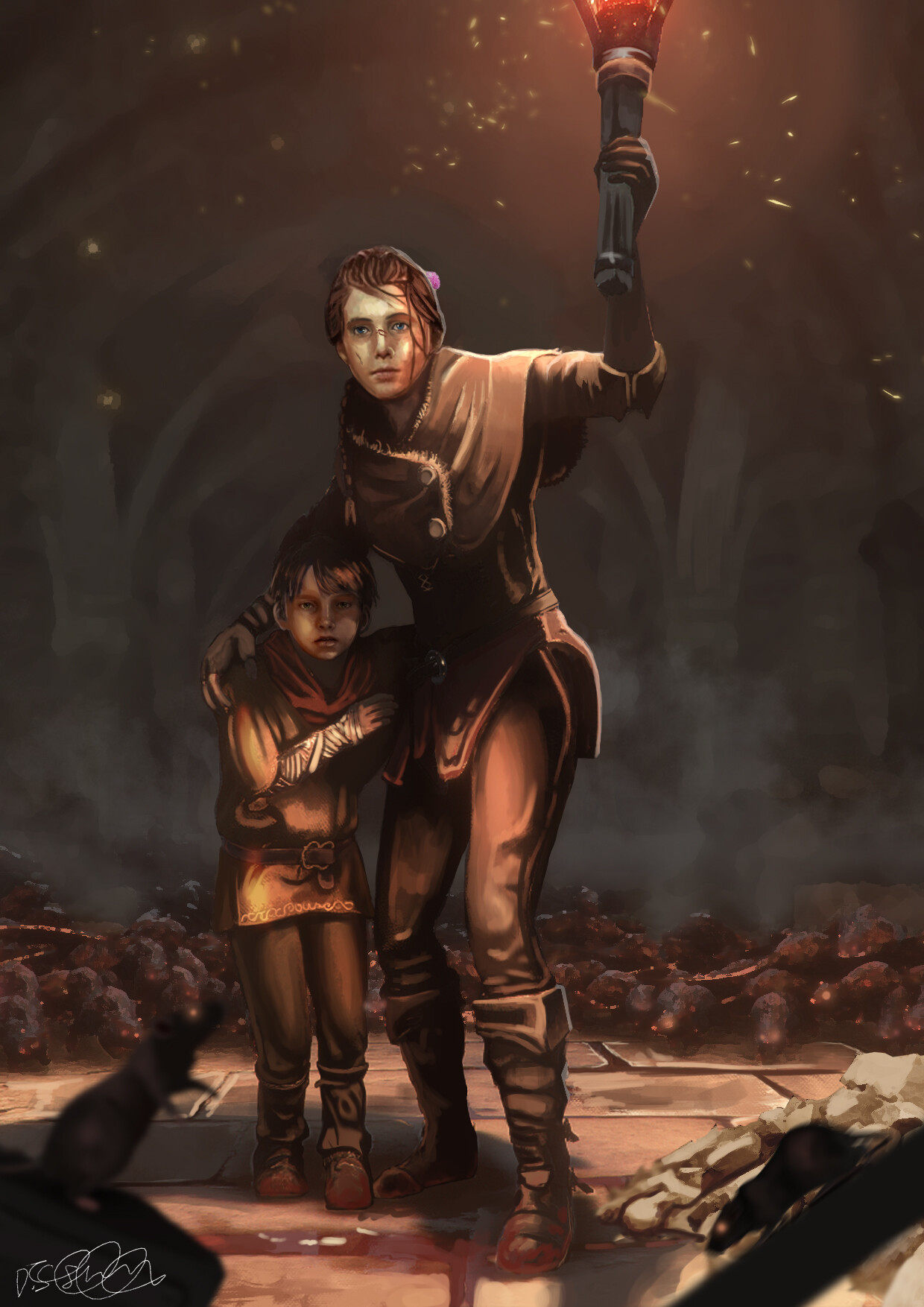 ArtStation - Plague Tale Fanart (2021)