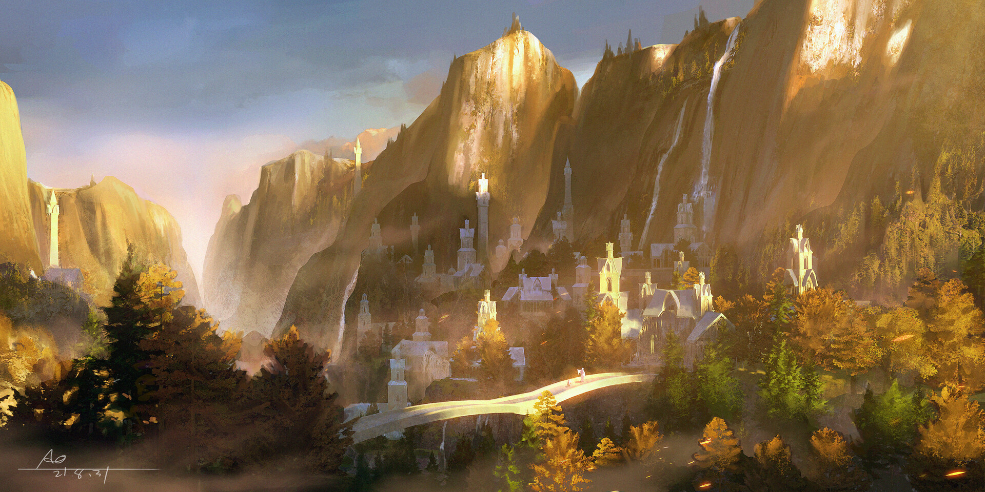Artstation The Last Of The Rivendell