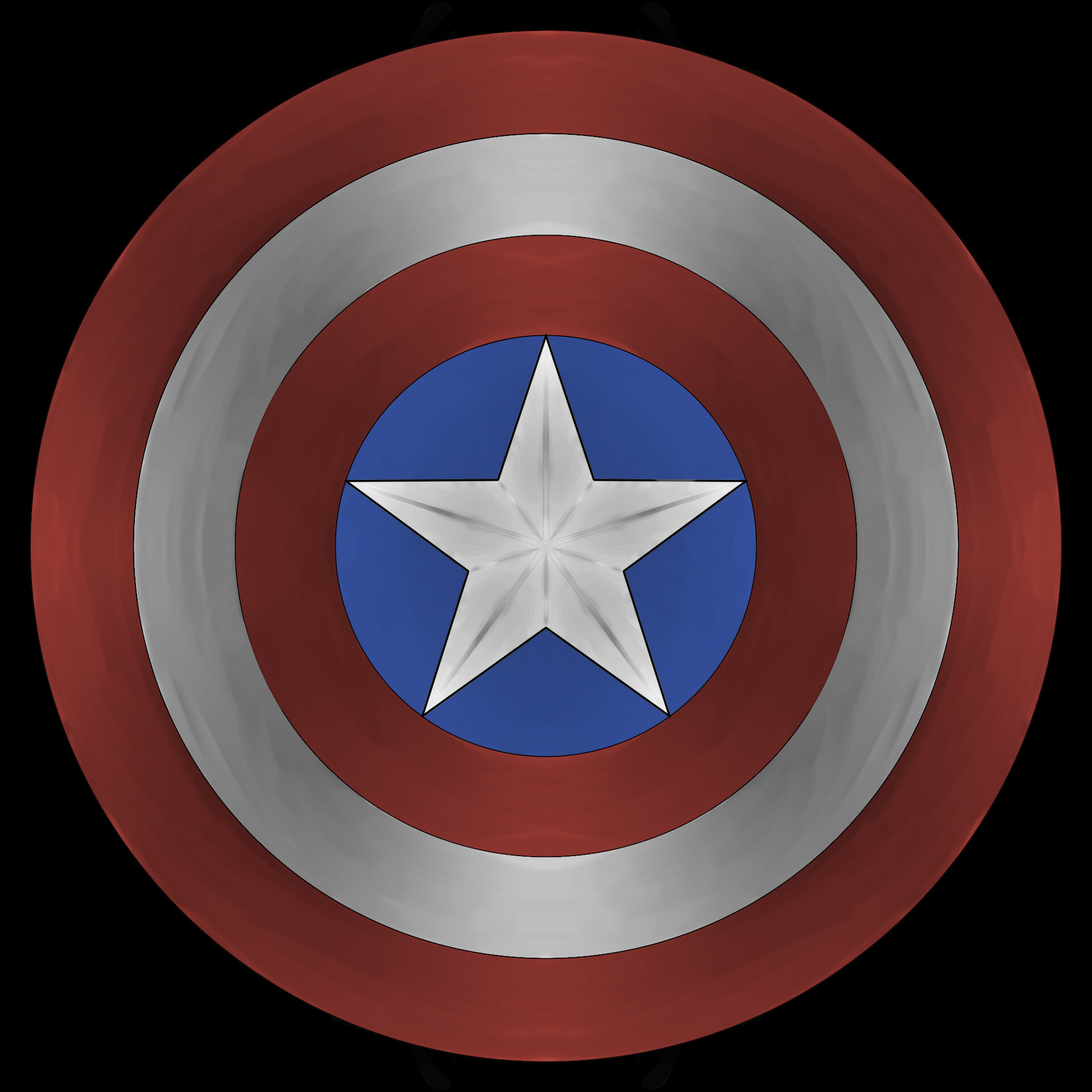 ArtStation - Captain America's shield