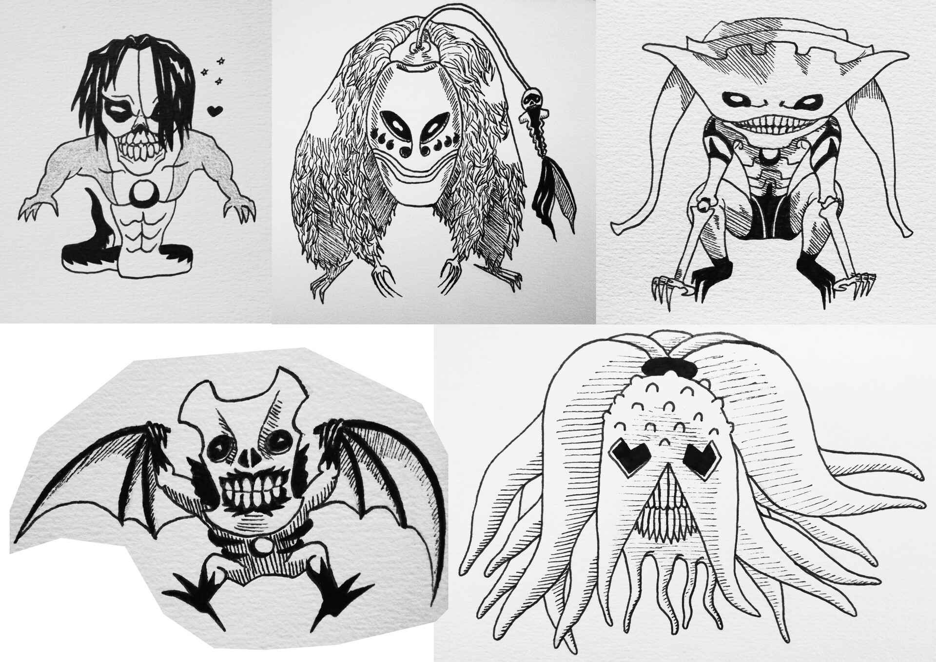 ArtStation Bleach Hollows Fanarts