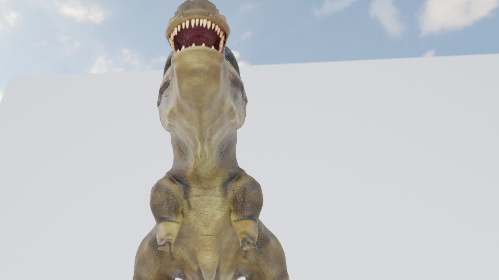 Render of bottom in Cylces.
