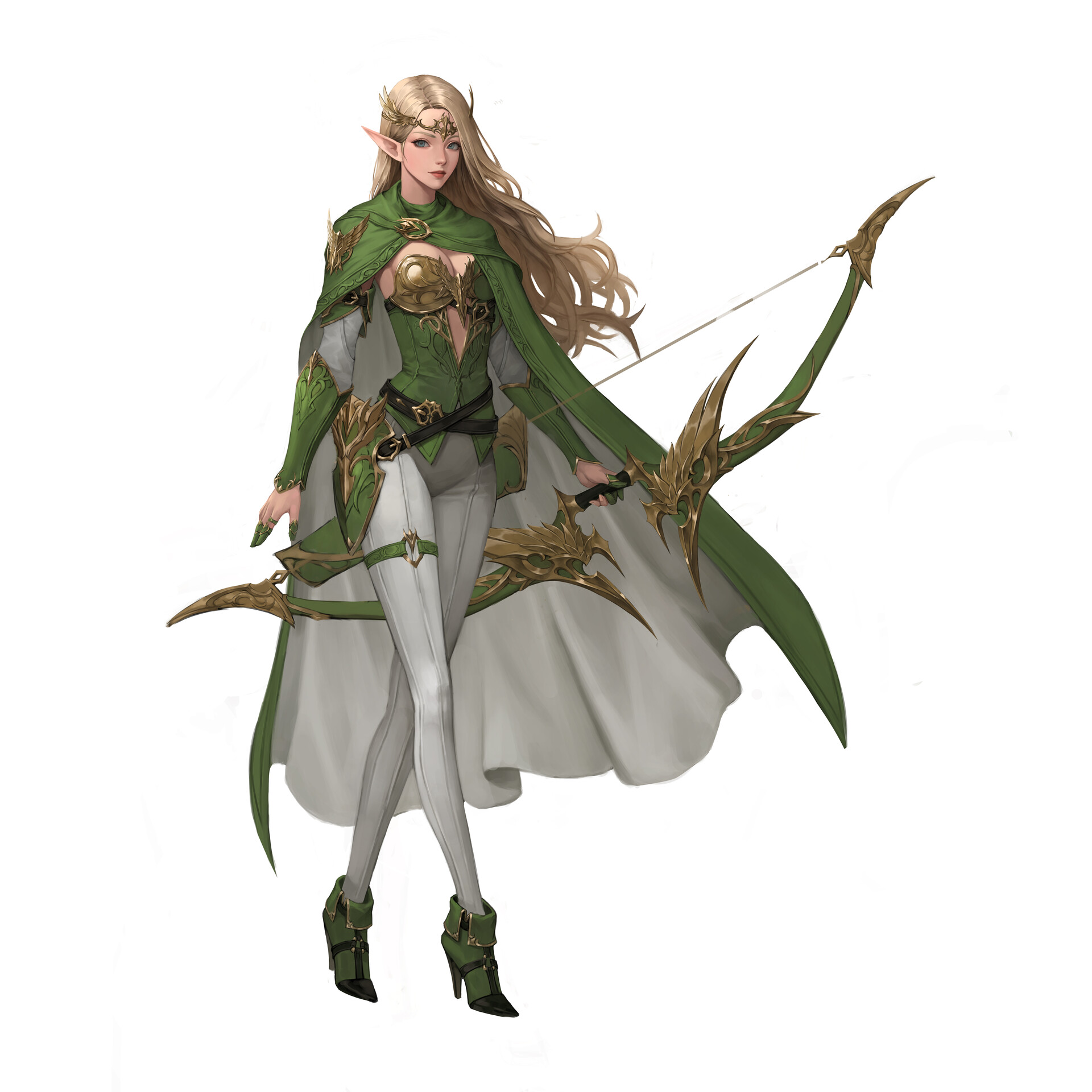 ArtStation - Elf archer