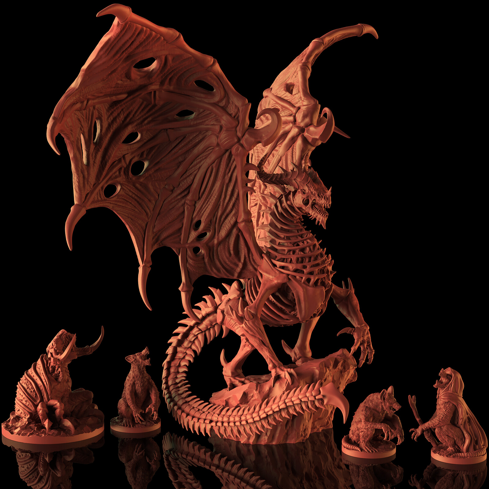 Kenji’s Quest Miniatures - Dracolic