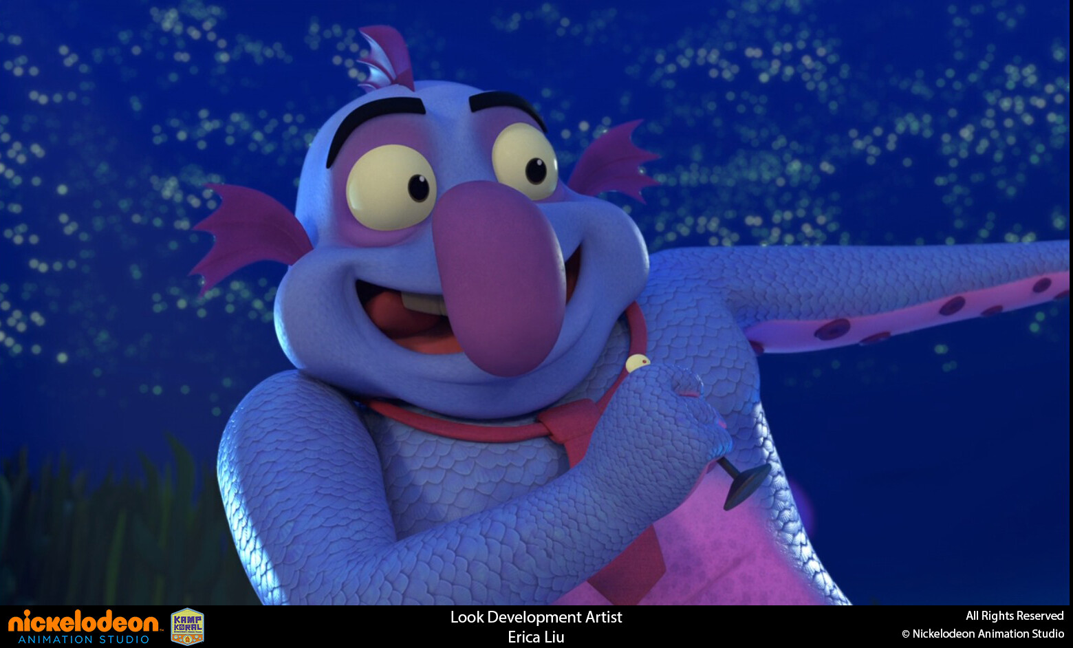 Responsible for look development and texture of the Kraken